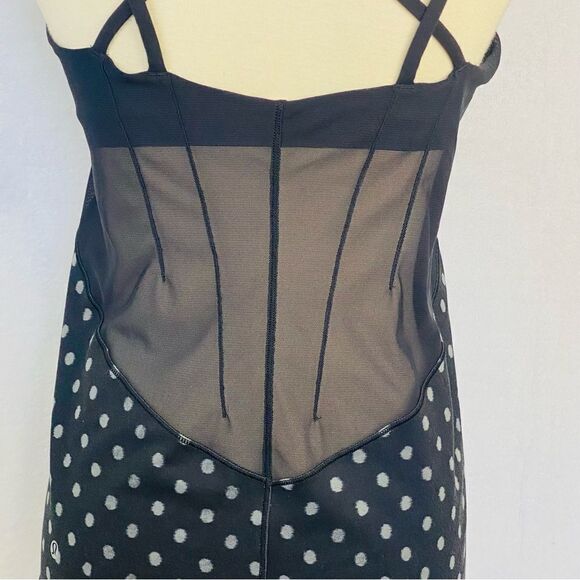 LULULEMON EXQUISITE TANK GHOST DOT BLACK SLATE - Picture 7 of 12